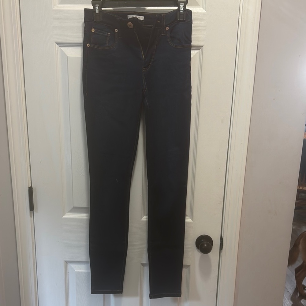STS Blue Black Skinny Jeans High-Waisted